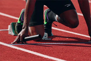 Athlétisme et cross country avec l'OMS de Rezé